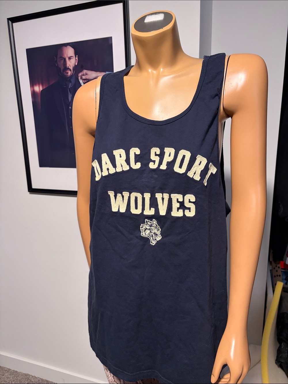 Darc Sport Wolves dark blue tank top M